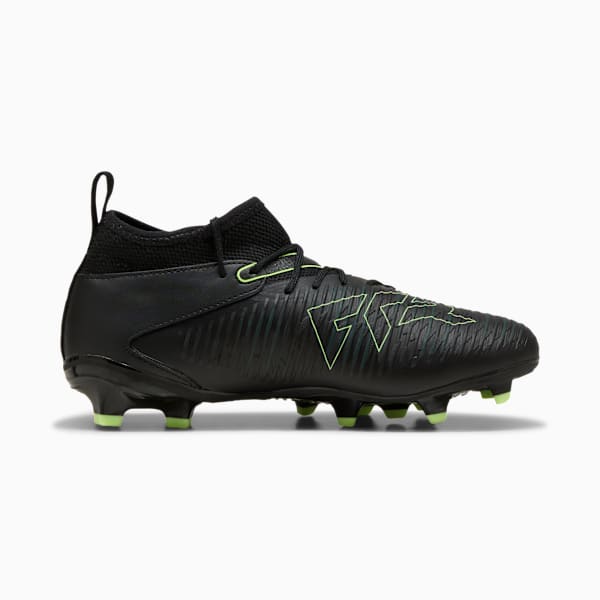 FUTURE 8 MATCH Firm Ground/Artificial Ground Youth, PUMA Black-Fizzy Light-Green Terrain, extralarge