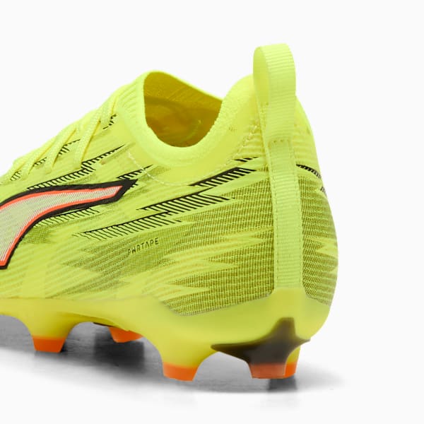 ULTRA 6 PRO FG/AG Football Boots Youth, Yellow Alert-PUMA Black-Glowing Red-Lime Squeeze, extralarge