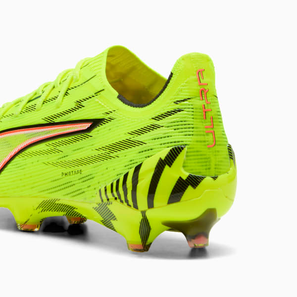 ULTRA 6 ULTIMATE FG Football Boots Unisex, Yellow Alert-PUMA Black-Glowing Red-Lime Squeeze, extralarge-GBR