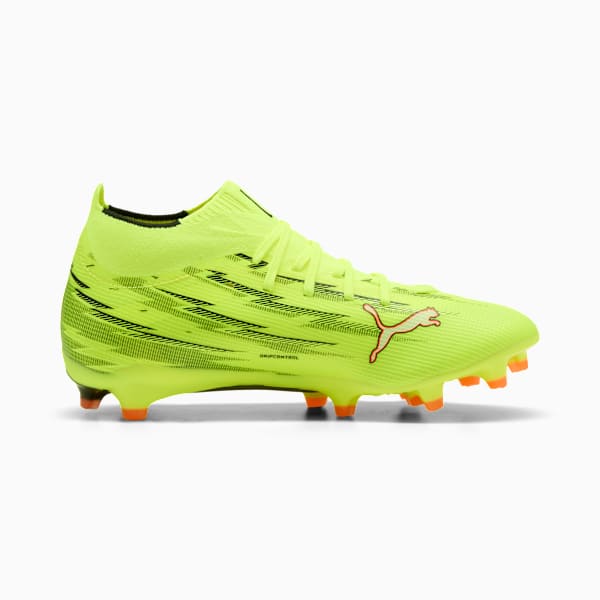 ULTRA 6 MATCH+ FG Football Boots Women, Yellow Alert-PUMA Black-Glowing Red-Lime Squeeze, extralarge-GBR