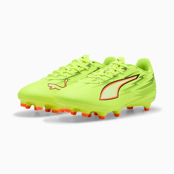 ULTRA 6 PLAY FG/AG Unisex, Yellow Alert-PUMA Black-Glowing Red-Lime Squeeze, extralarge-GBR