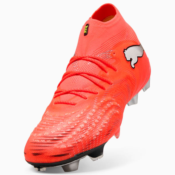 FUTURE 9 ULTIMATE FG Football Boots Women, Glowing Red-PUMA White-PUMA Black-PUMA Silver, extralarge-GBR