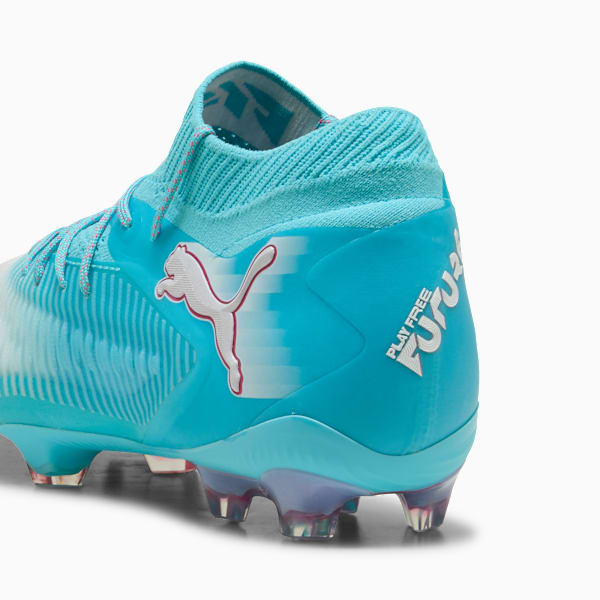FUTURE 8 ULTIMATE RE-CHARGE FG Football Boots Unisex, Hero Blue-PUMA White-Sunset Pink, extralarge