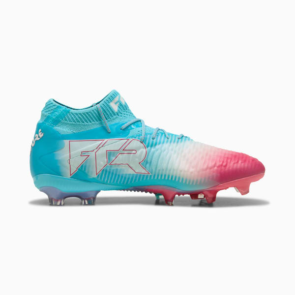 FUTURE 8 ULTIMATE RE-CHARGE FG Football Boots Unisex, Hero Blue-PUMA White-Sunset Pink, extralarge