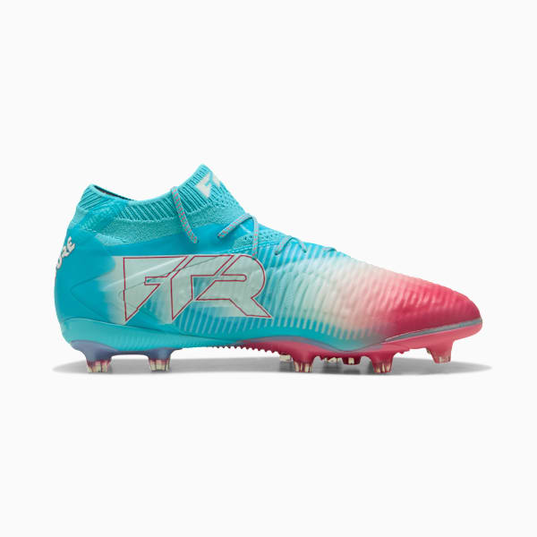 FUTURE 8 ULTIMATE RECHRGE AG Football Boots Unisex, Hero Blue-PUMA White-Sunset Pink, extralarge
