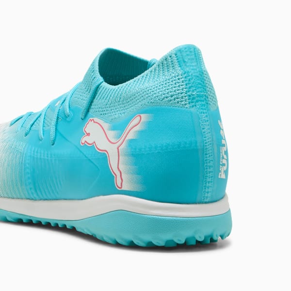 Tacos de futbol FUTURE 8 MATCH RE-CHARGE TT unisex, Hero Blue-PUMA White-Sunset Pink, extralarge