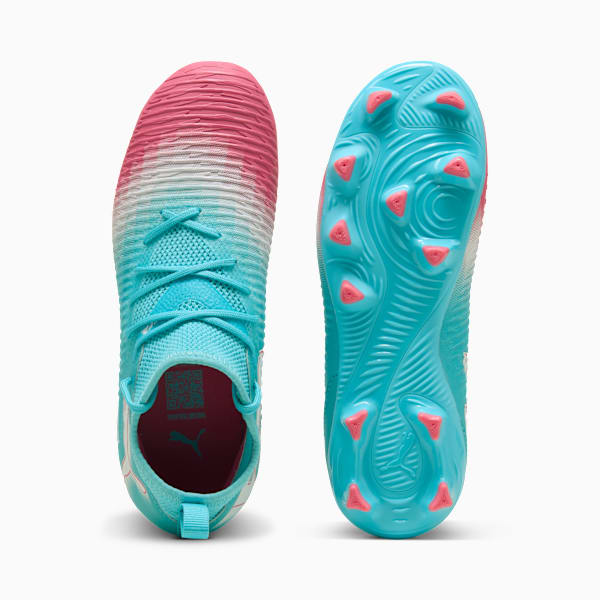 FUTURE 8 MATCH RCHR Firm Ground/Artificial Ground Youth, Hero Blue-PUMA White-Sunset Pink, extralarge
