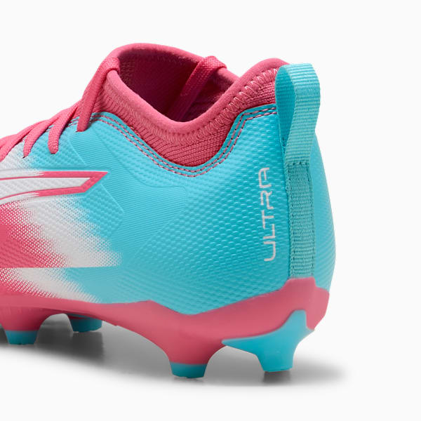 ULTRA 6 MATCH RE-CHARGE FG/AG Football Boots Youth, Hero Blue-Sunset Pink-Garnet Rose, extralarge-GBR
