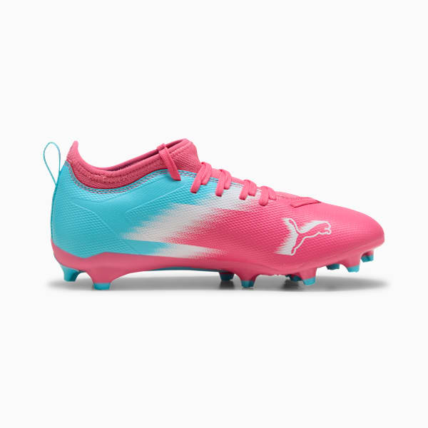 ULTRA 6 MATCH RECG FG/AG Football Boots Youth, Hero Blue-Sunset Pink-Garnet Rose, extralarge