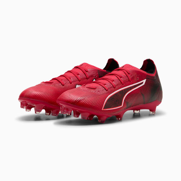 ULTRA 6 MATCH CP FG/AG Football Boots Unisex, PUMA Black-Fast Red-Fire Orchid, extralarge