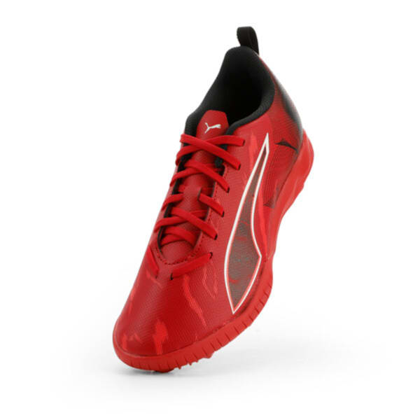 ULTRA 6 PLAY CP TT Football Boots Youth, PUMA Black-Fast Red-Fire Orchid, extralarge