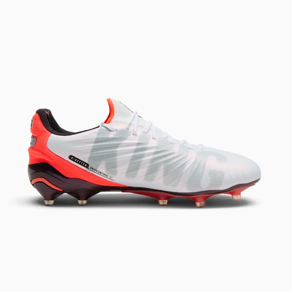 KING ULTIMATE FG//AG Wn's Women, PUMA White-PUMA Silver-Glowing Red-PUMA Black, extralarge