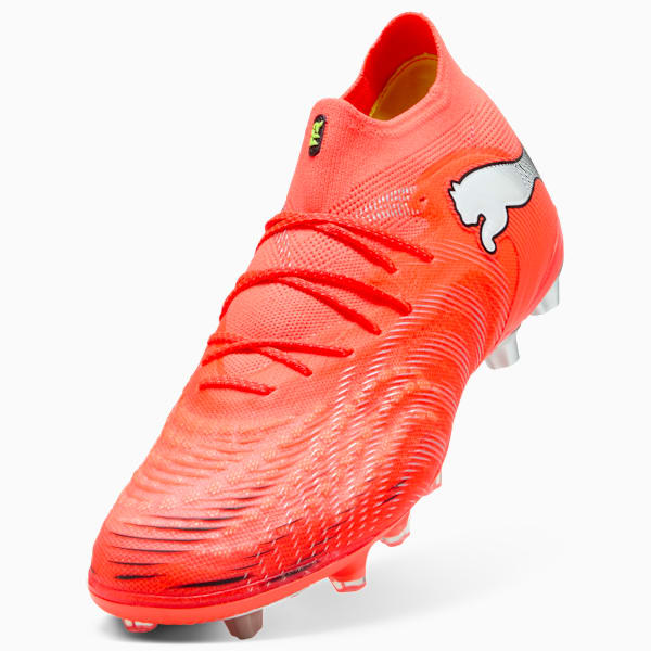 FUTURE 9 ULTIMATE AG Football Boots Unisex, Glowing Red-PUMA White-PUMA Black-PUMA Silver, extralarge-GBR