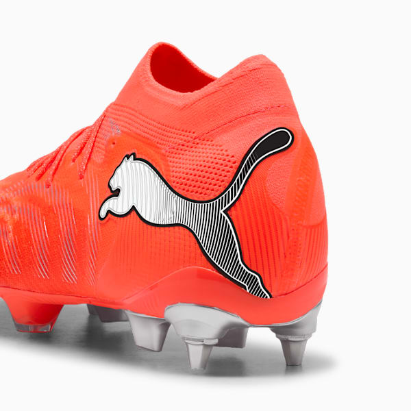 FUTURE 9 ULTIMATE MxSG Football Boots Unisex, Glowing Red-PUMA White-PUMA Black-PUMA Silver, extralarge-GBR
