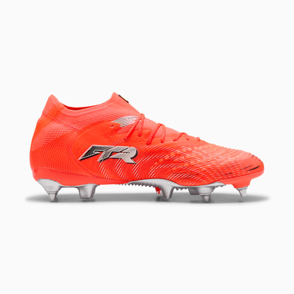 FUTURE 9 ULTIMATE MxSG Football Boots Unisex, Glowing Red-PUMA White-PUMA Black-PUMA Silver, extralarge-GBR