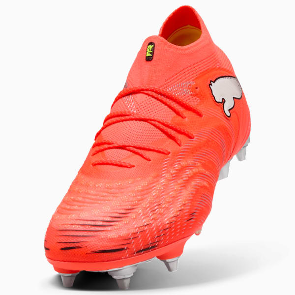FUTURE 9 ULTIMATE MxSG Football Boots Unisex, Glowing Red-PUMA White-PUMA Black-PUMA Silver, extralarge-GBR