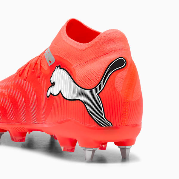 FUTURE 9 PRO MxSG Football Boots Unisex, Glowing Red-PUMA White-PUMA Black-PUMA Silver, extralarge-GBR