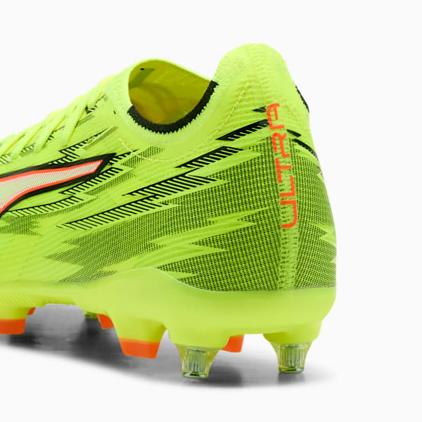 ULTRA 6 MATCH MxSG Football Boots Unisex, Yellow Alert-PUMA Black-Glowing Red-Lime Squeeze, extralarge-GBR