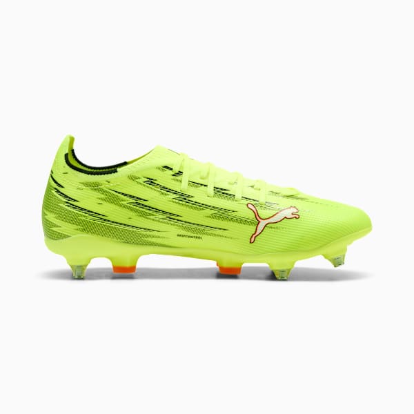 ULTRA 6 MATCH MxSG Football Boots Unisex, Yellow Alert-PUMA Black-Glowing Red-Lime Squeeze, extralarge-GBR