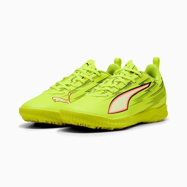 ULTRA 6 PLAY TT Football Boots Youth, Yellow Alert-PUMA Black-Glowing Red-Lime Squeeze, extralarge-GBR