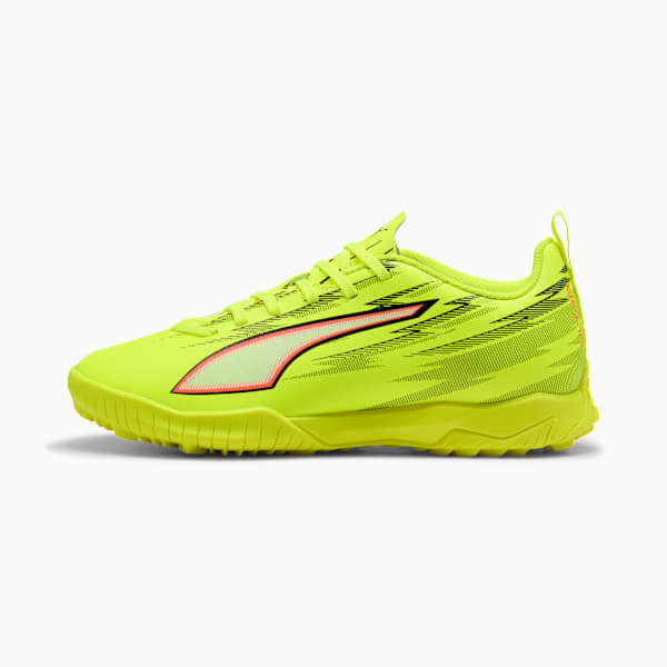ULTRA 6 PLAY TT Football Boots Youth, Yellow Alert-PUMA Black-Glowing Red-Lime Squeeze, extralarge-GBR