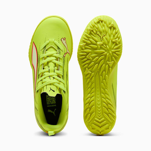 ULTRA 6 PLAY TT Football Boots Youth, Yellow Alert-PUMA Black-Glowing Red-Lime Squeeze, extralarge-GBR