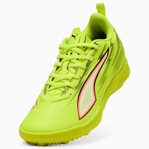 ULTRA 6 PLAY TT Football Boots Youth, Yellow Alert-PUMA Black-Glowing Red-Lime Squeeze, extralarge-GBR