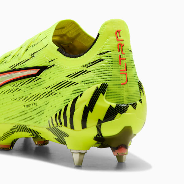 ULTRA 6 ULTIMATE MxSG Football Boots Unisex, Yellow Alert-PUMA Black-Glowing Red-Lime Squeeze, extralarge-GBR