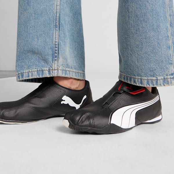 Redon Move Men's Shoes, black-white-high risk red, extralarge