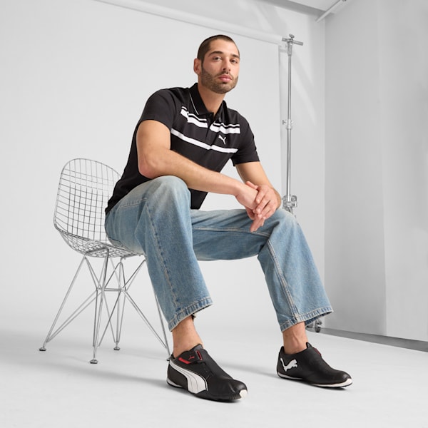 Tenis para hombre Redon Move, black-white-high risk red, extralarge