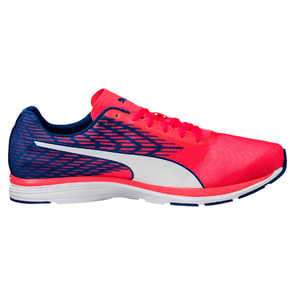 Speed 100 R IGNITE Men's Running Shoes, Bright Plasma-TRUE BLUE-Puma White, extralarge-IND