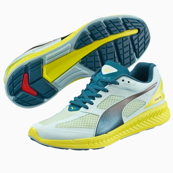 IGNITE Mesh Women's Running Shoes, clearwater-poseidon-sul spg, extralarge-IND