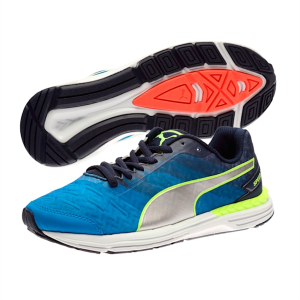 Speed 300 Jr, Electric Blue Lemonade-Puma Silver, extralarge-IND