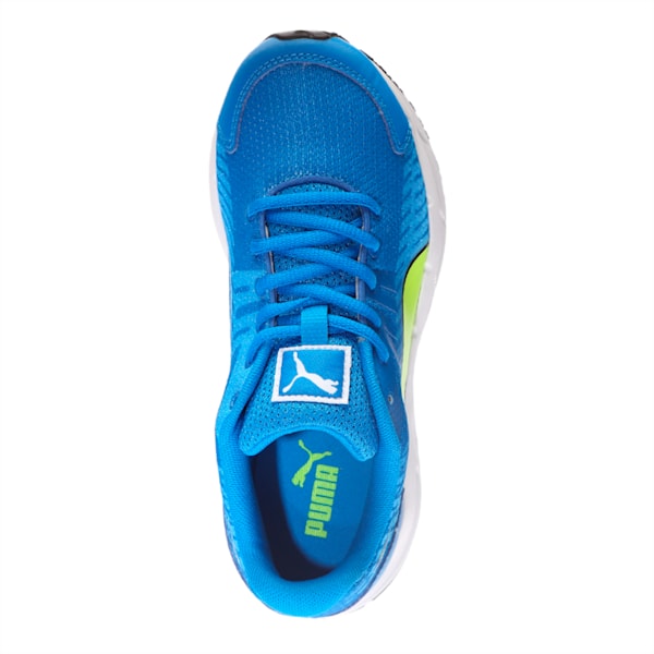 Sequence v2 Jr. Running Shoes, Electric Blue Lemonade-Safety Yellow, extralarge-IND