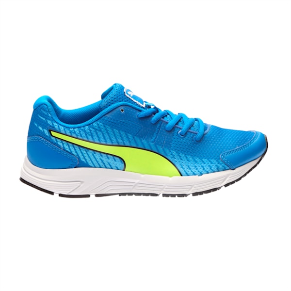 Sequence v2 Jr. Running Shoes, Electric Blue Lemonade-Safety Yellow, extralarge-IND