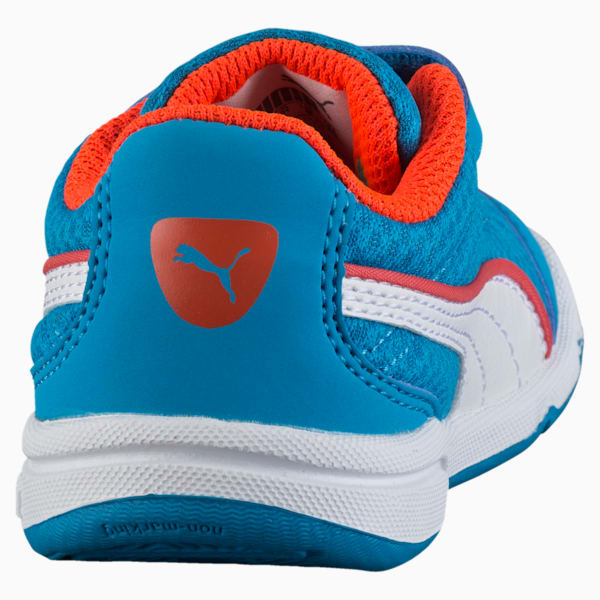 Stepfleex FS Mesh Baby Shoes, atomic blue-white-red blast, extralarge-IND