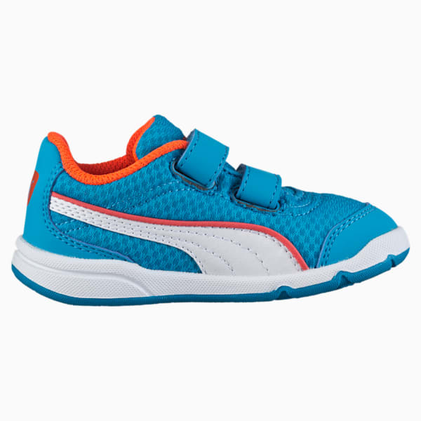 Stepfleex FS Mesh Baby Shoes, atomic blue-white-red blast, extralarge-IND