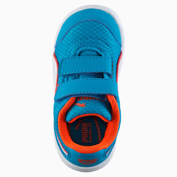 Stepfleex FS Mesh Baby Shoes, atomic blue-white-red blast, extralarge-IND
