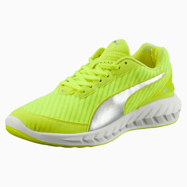 IGNITE Ultimate PWRCOOL Women's Running Shoes, safety yellow-puma silver, extralarge-IND