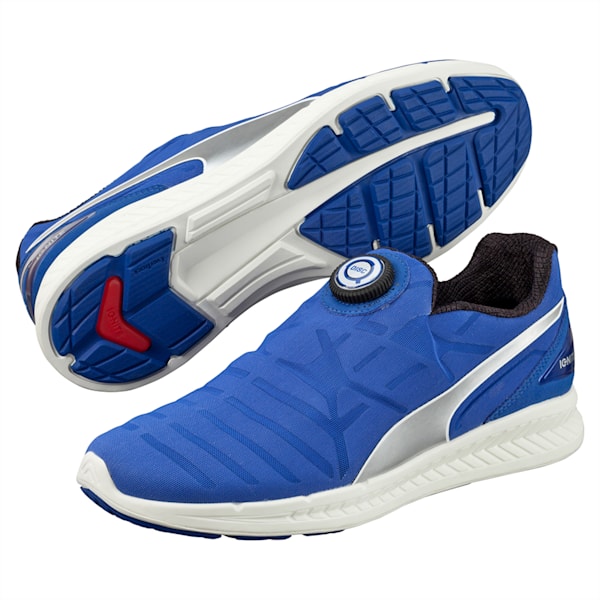 IGNITE DISC Running Shoes, surf the web-puma silver, extralarge-IND