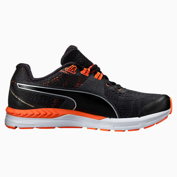 Speed 600 IGNITE Women's Running Shoes, black-periscope-fluo peach, extralarge-IND