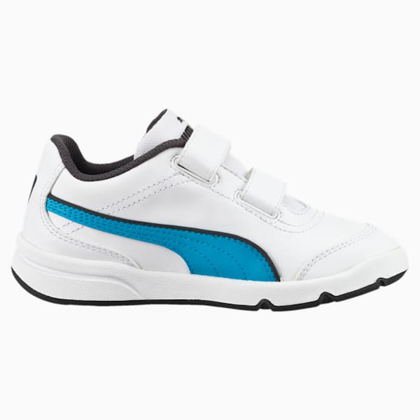 Stepfleex FS SL V PS Kids' Shoes, Puma White-Atomic Blue, extralarge-IND