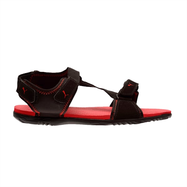 Royal DP Sandals, black-high risk red