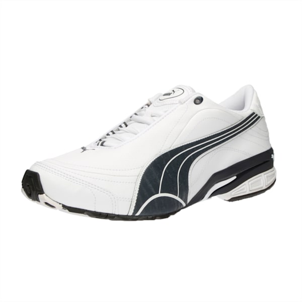 Tazon III DP Shoes, Puma White-Puma New Navy-Puma Silver, extralarge-IND