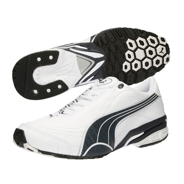 Tazon III DP Shoes, Puma White-Puma New Navy-Puma Silver, extralarge-IND