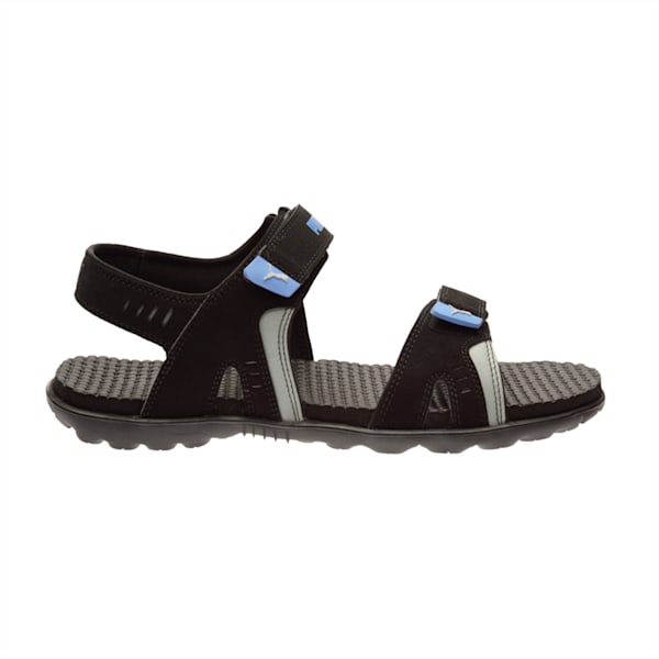 Silicis Buck DP Sandals, Puma Black-Quarry-Blue Yonder, extralarge-IND