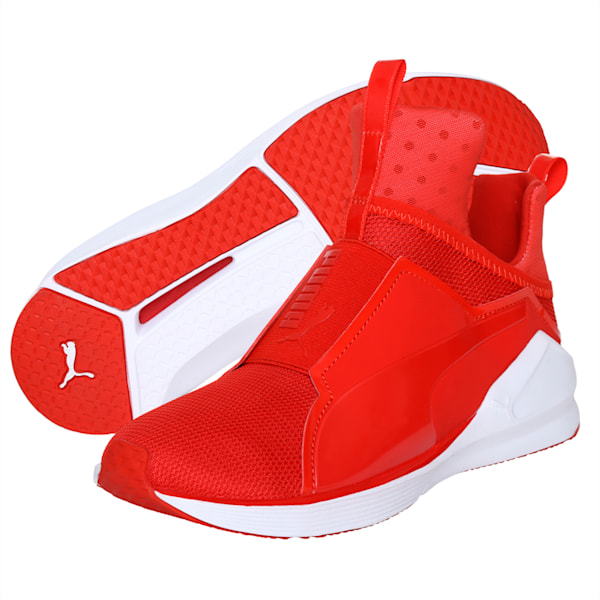 PUMA Fierce Core Training Shoes, High Risk Red-Puma White, extralarge-IND