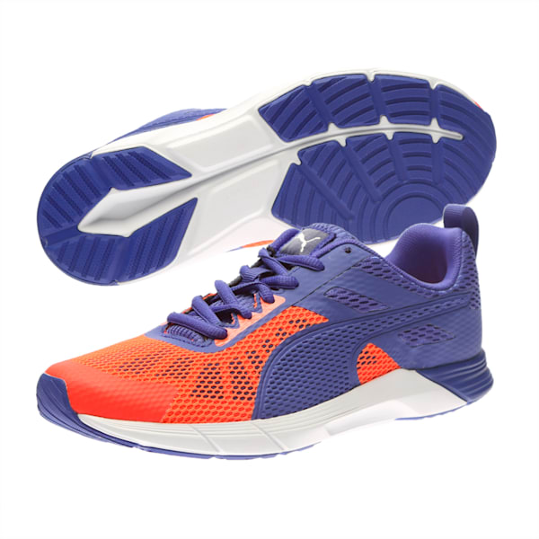 Propel Women's Running Shoes, Red Blast-Royal Blue, extralarge-IND