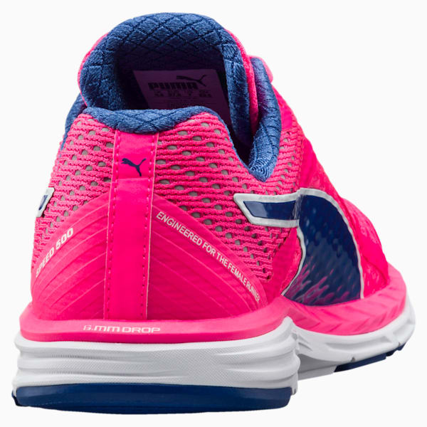 Speed 500 IGNITE Women’s Running Shoes, KNOCKOUT PINK-TRUE BLUE, extralarge-IND