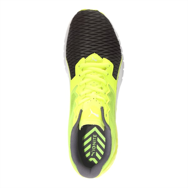 IGNITE Dual Men's Running Shoes, Safety Yellow-Asphalt, extralarge-IND